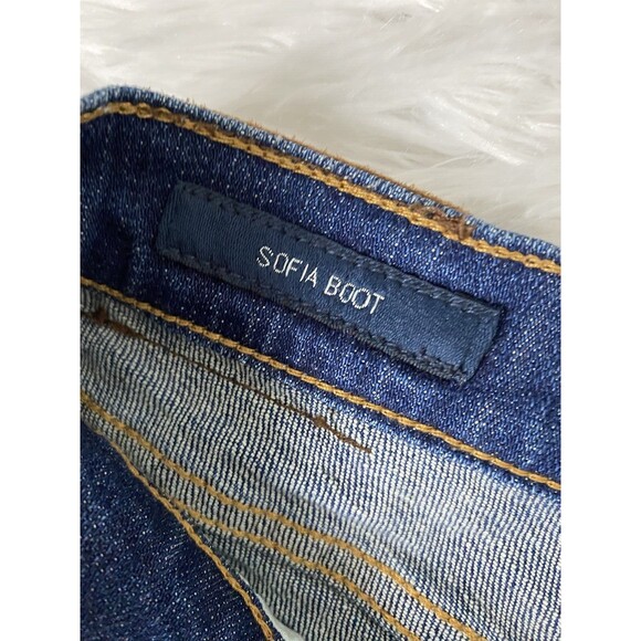 Lucky Brand Sofia Boot Jeans Womens Blue Size 6/28 Stretch Pockets Mid Rise - Picture 8 of 16